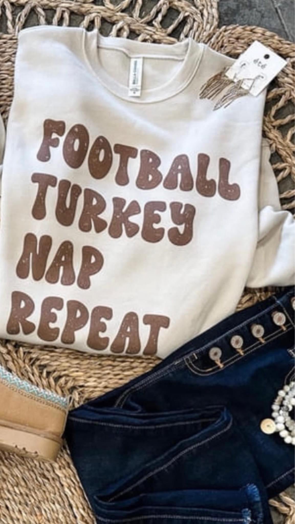 Football Turkey Nap Repeat